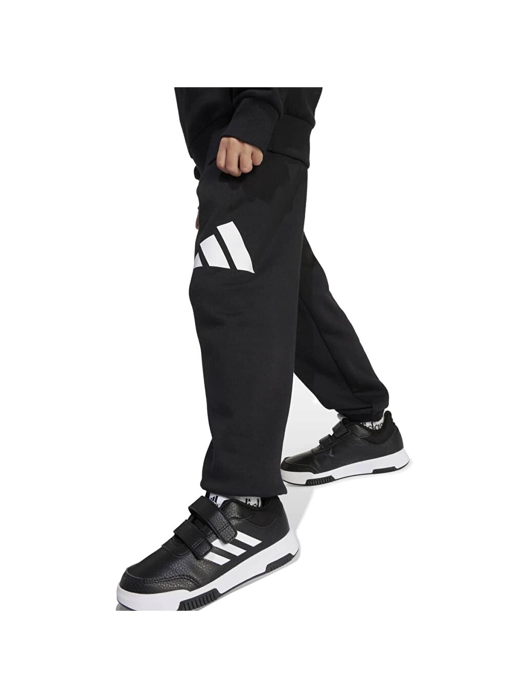 Jogger Set Bl Ft Çocuk Siyah Bisiklet Yaka Eşofman Takımı-4