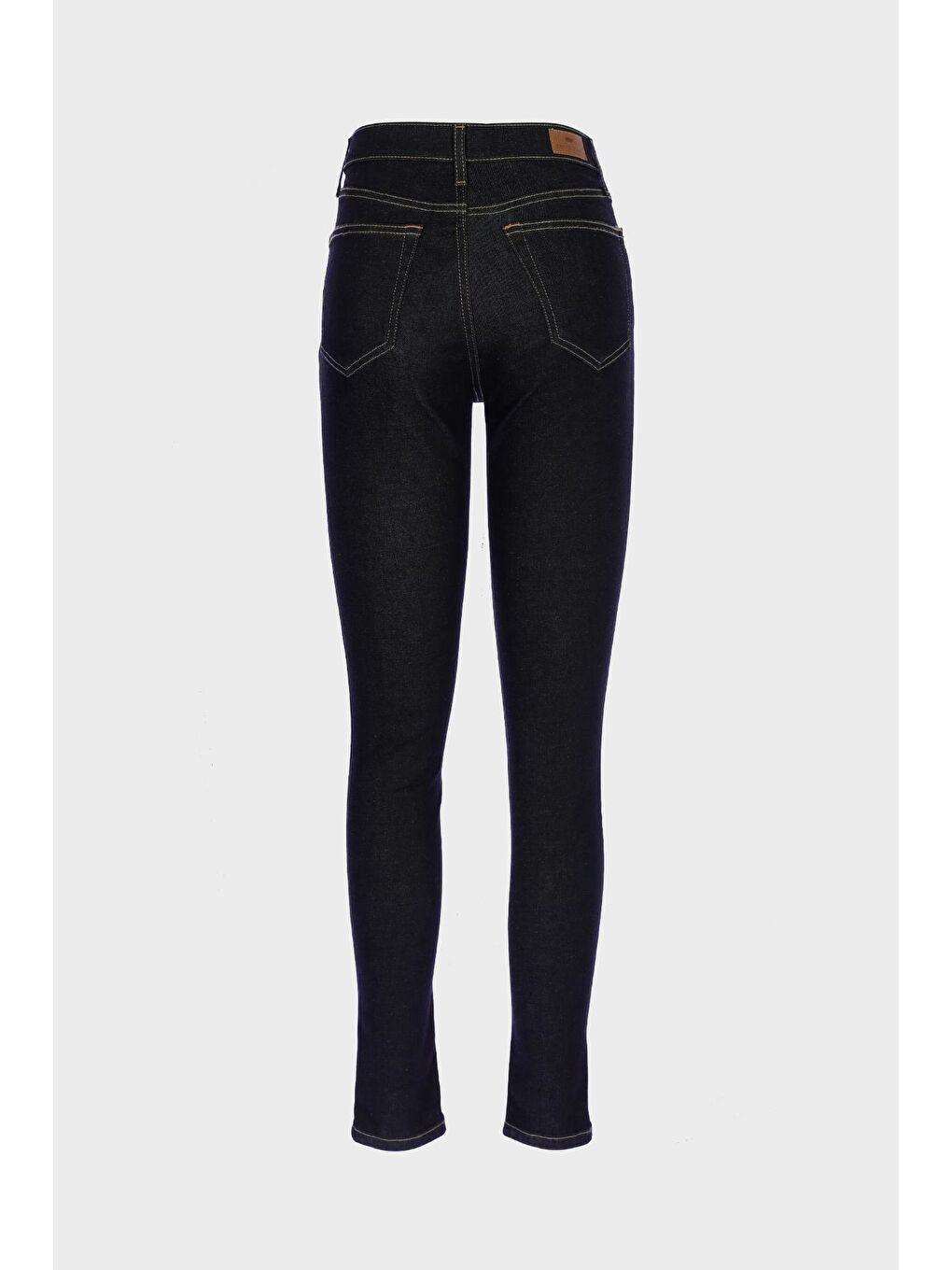 Judy Koyu Mavi Yüksek Bel Patı Fermuarlı Skinny Fit Jean Pantolon C 4521-211-1