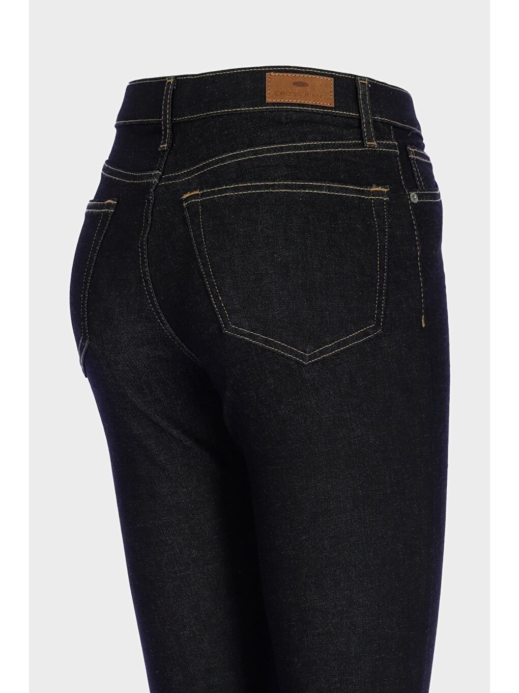 Judy Koyu Mavi Yüksek Bel Patı Fermuarlı Skinny Fit Jean Pantolon C 4521-211-2