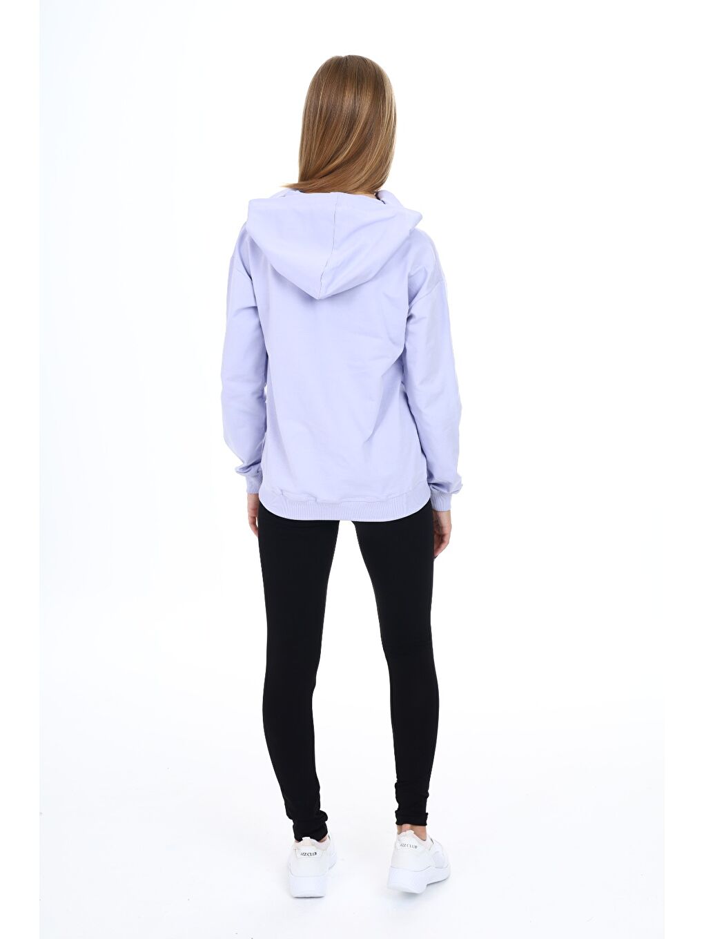 Lila Kız Çocuk Nakışlı Taytlı Takım-3