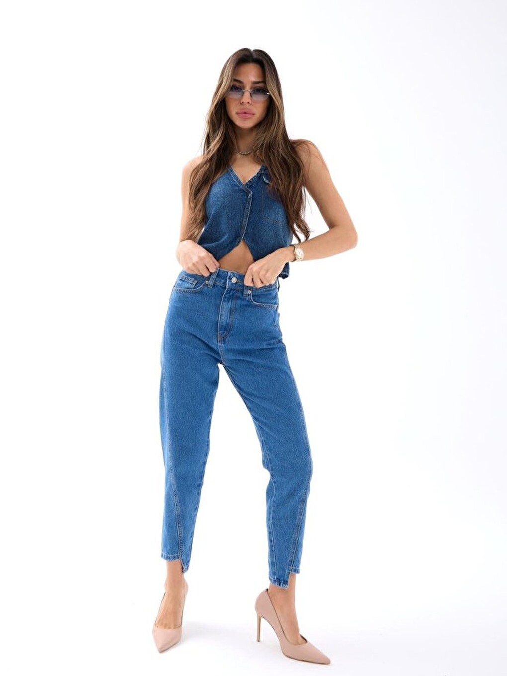 Mavi 5682 Jean PANTOLON-KOYU MAVİ-3