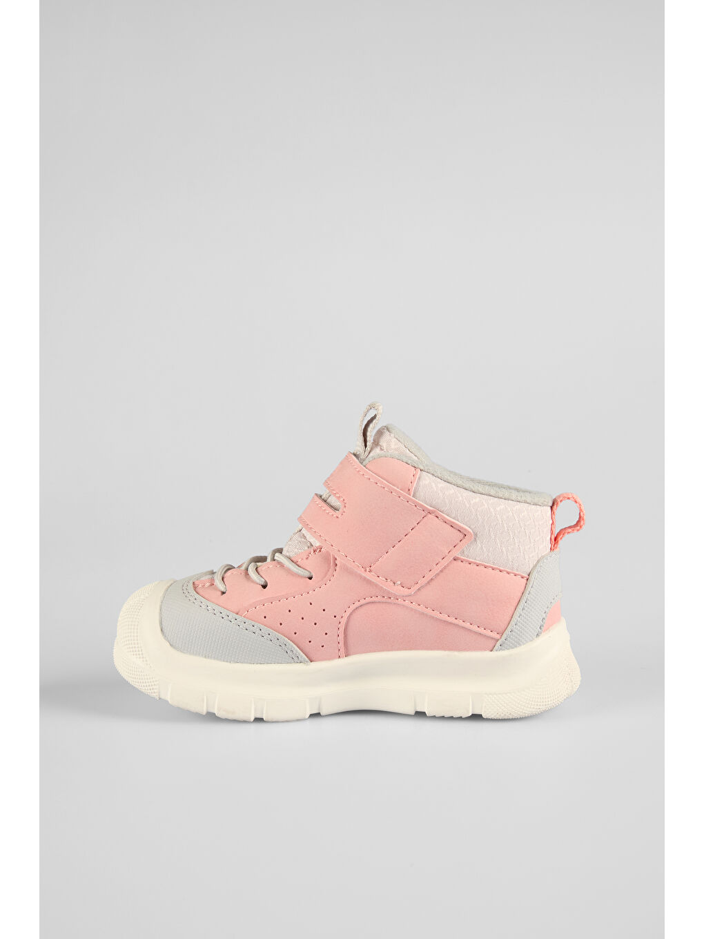 Pembe Yazı Basic Kız Bebek Pudra Bot-1