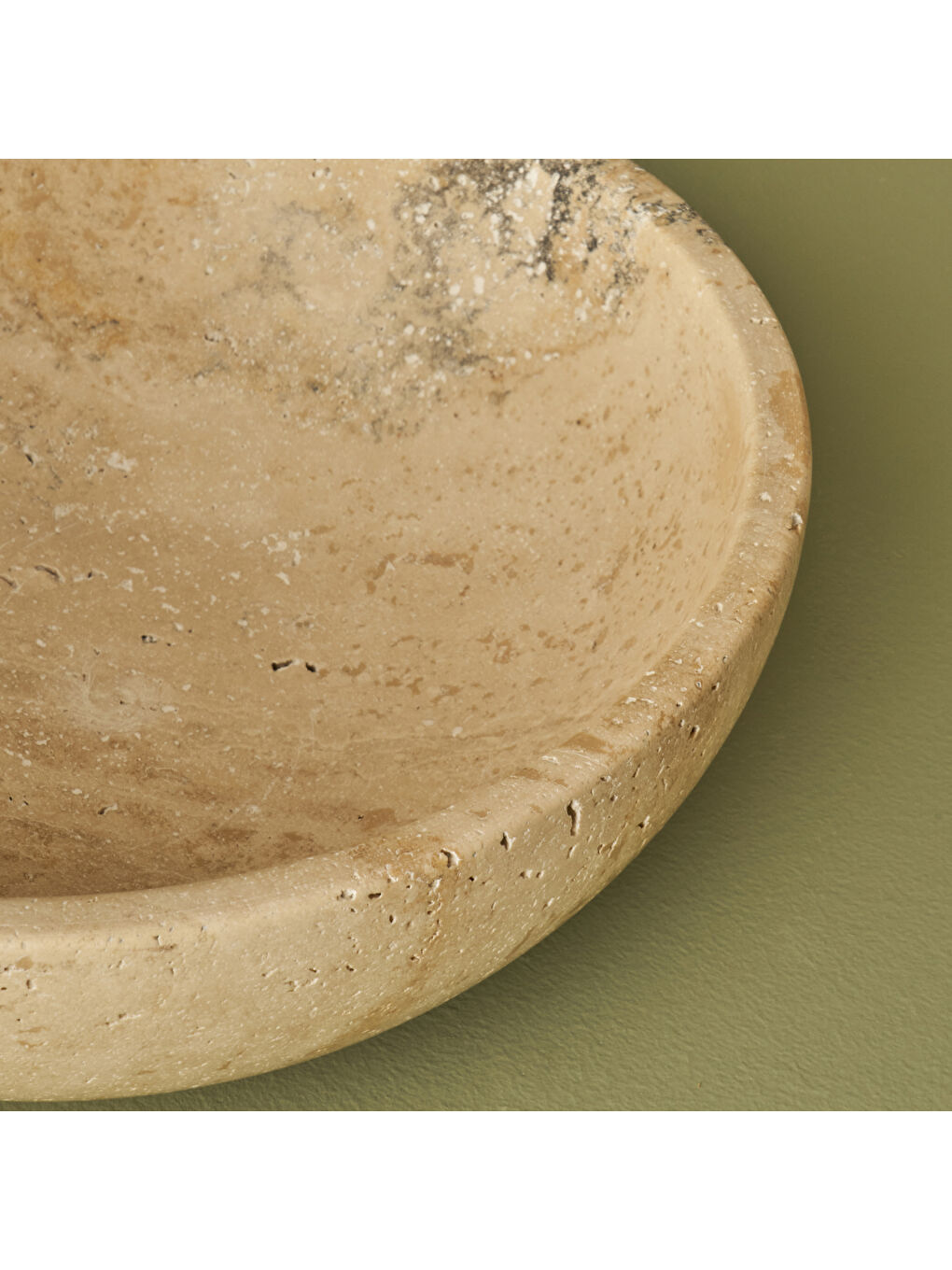 Bej Ephesus Traverten Dekoratif Kase Naturel (20x7 cm)-1