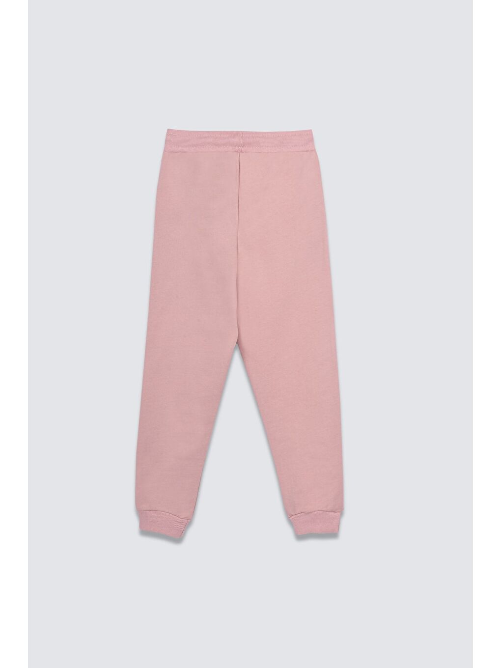 Pembe Basic Şardonlu Çift Cepli Eşofman Altı 3-13 Yaş-1