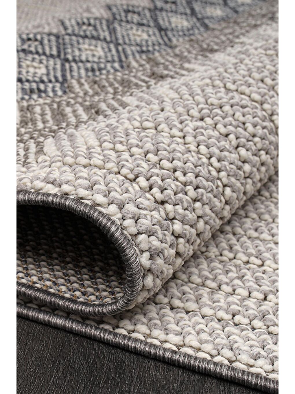 Karışık Konfor Beverly 2265 Modern Dokuma Bukle Halı-80x200-4