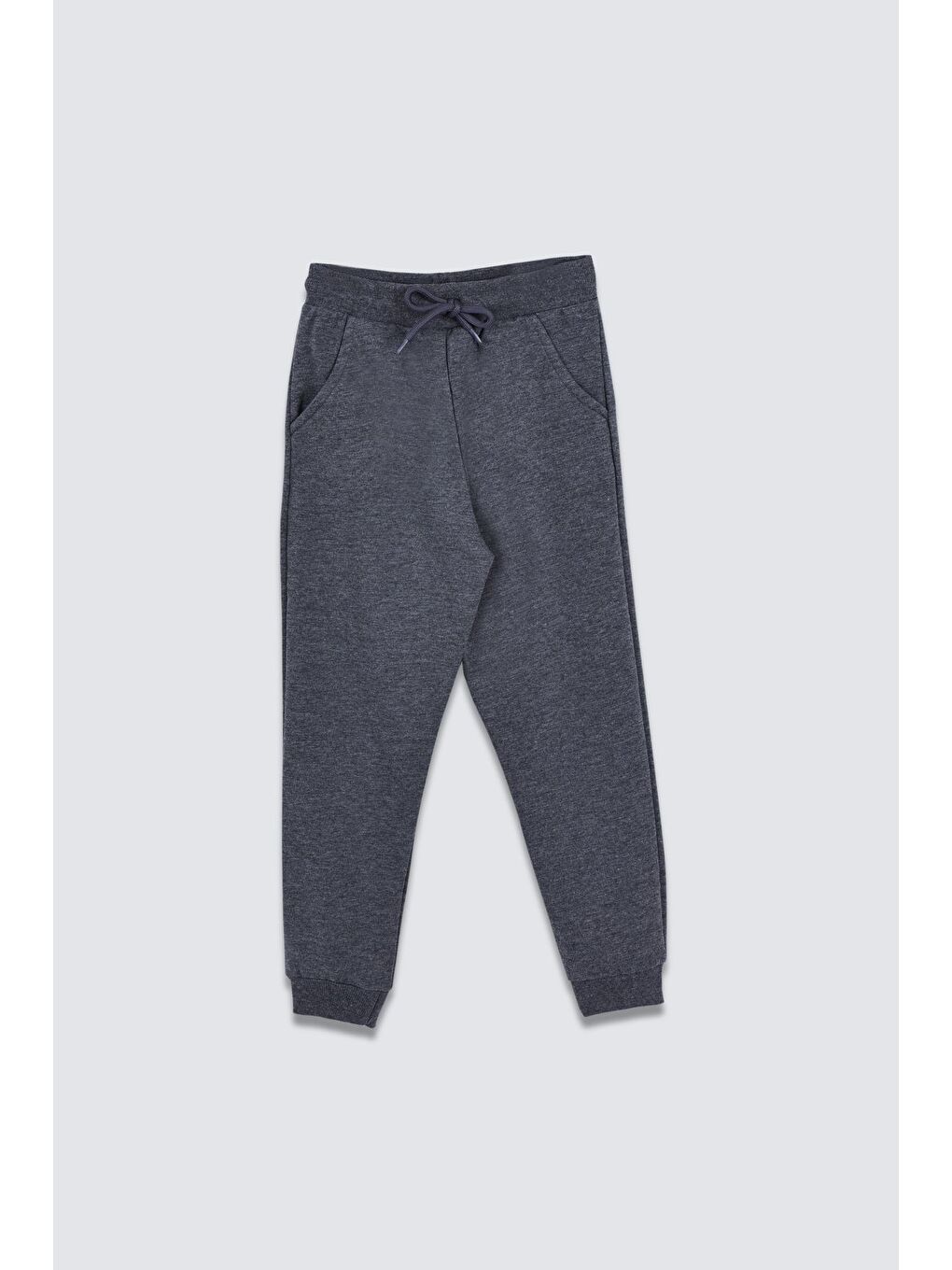 Antrasit Basic Şardonlu Çift Cepli Eşofman Altı 3-13 Yaş