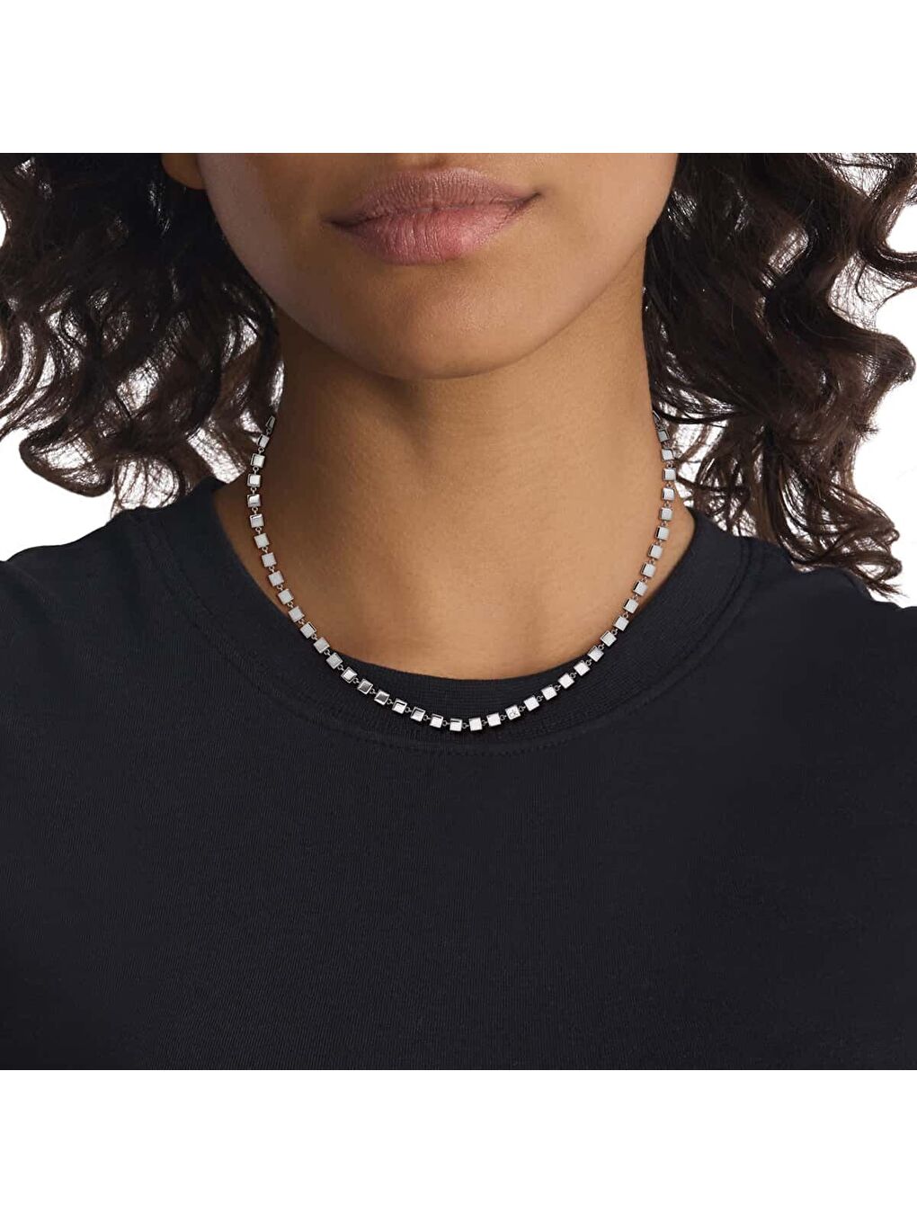 Gri CKJ35000845 Kadın Kolye-2