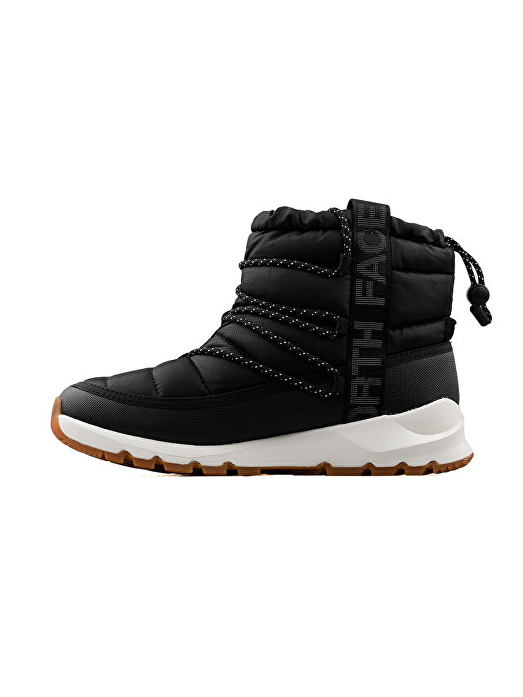 W Thermoball Lace Up Wp Kadın Kar Botu Nf0a5lwdr0g1 Siyah-1