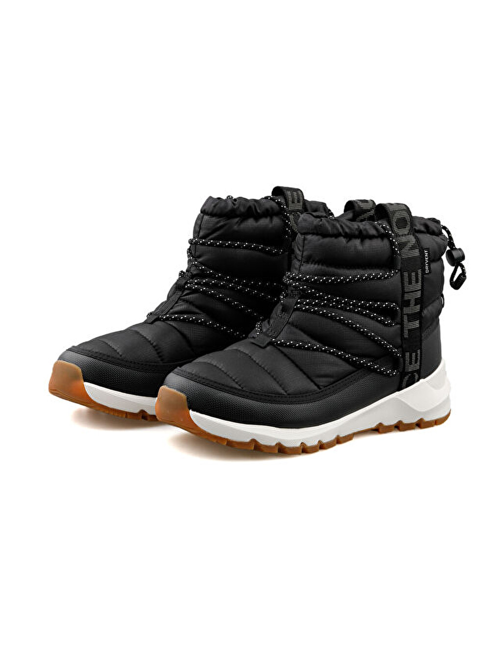 W Thermoball Lace Up Wp Kadın Kar Botu Nf0a5lwdr0g1 Siyah-2