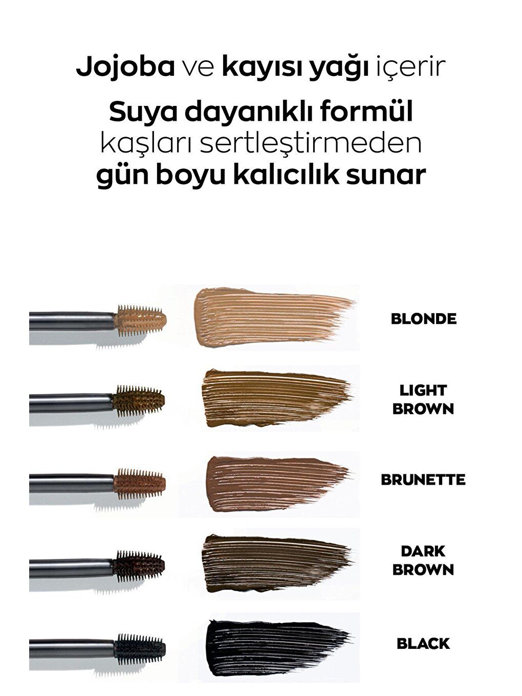 AVON Renksiz Brow Boost Kaş Jeli Soft Black - 3