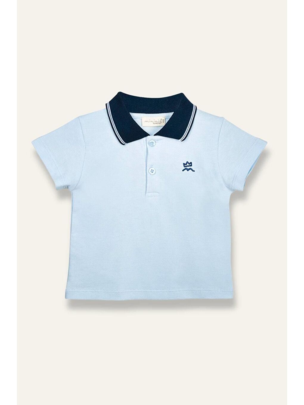 Erkek Çocuk Polo Yaka T-Shirt - Açık Mavi