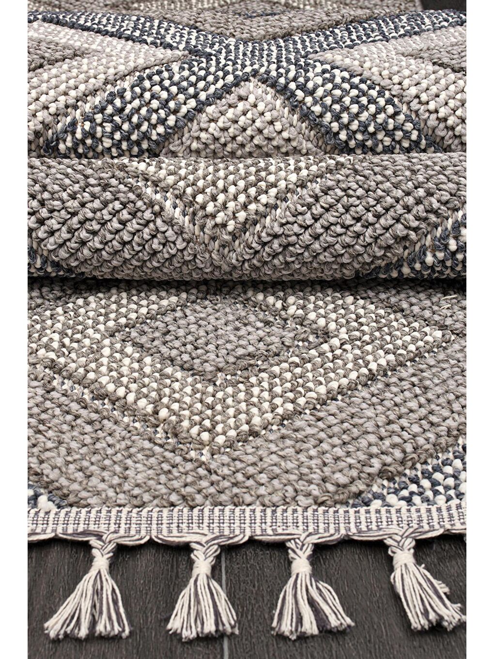 Karışık Konfor Beverly 2262 Modern Dokuma Bukle Halı-80x150-2