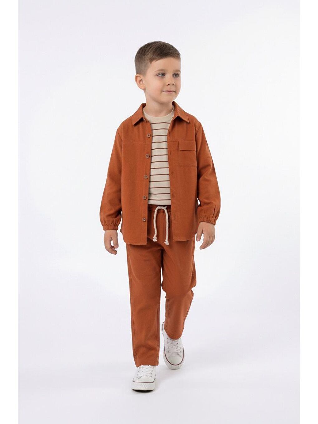 Kahverengi Modal 3lü Takım-2