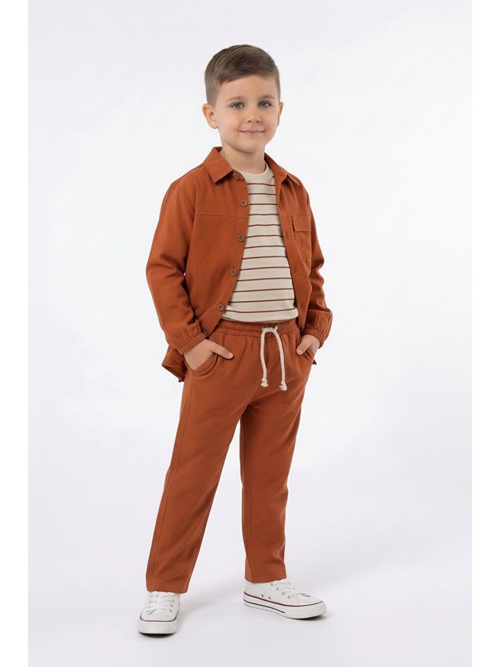 Kahverengi Modal 3lü Takım-3