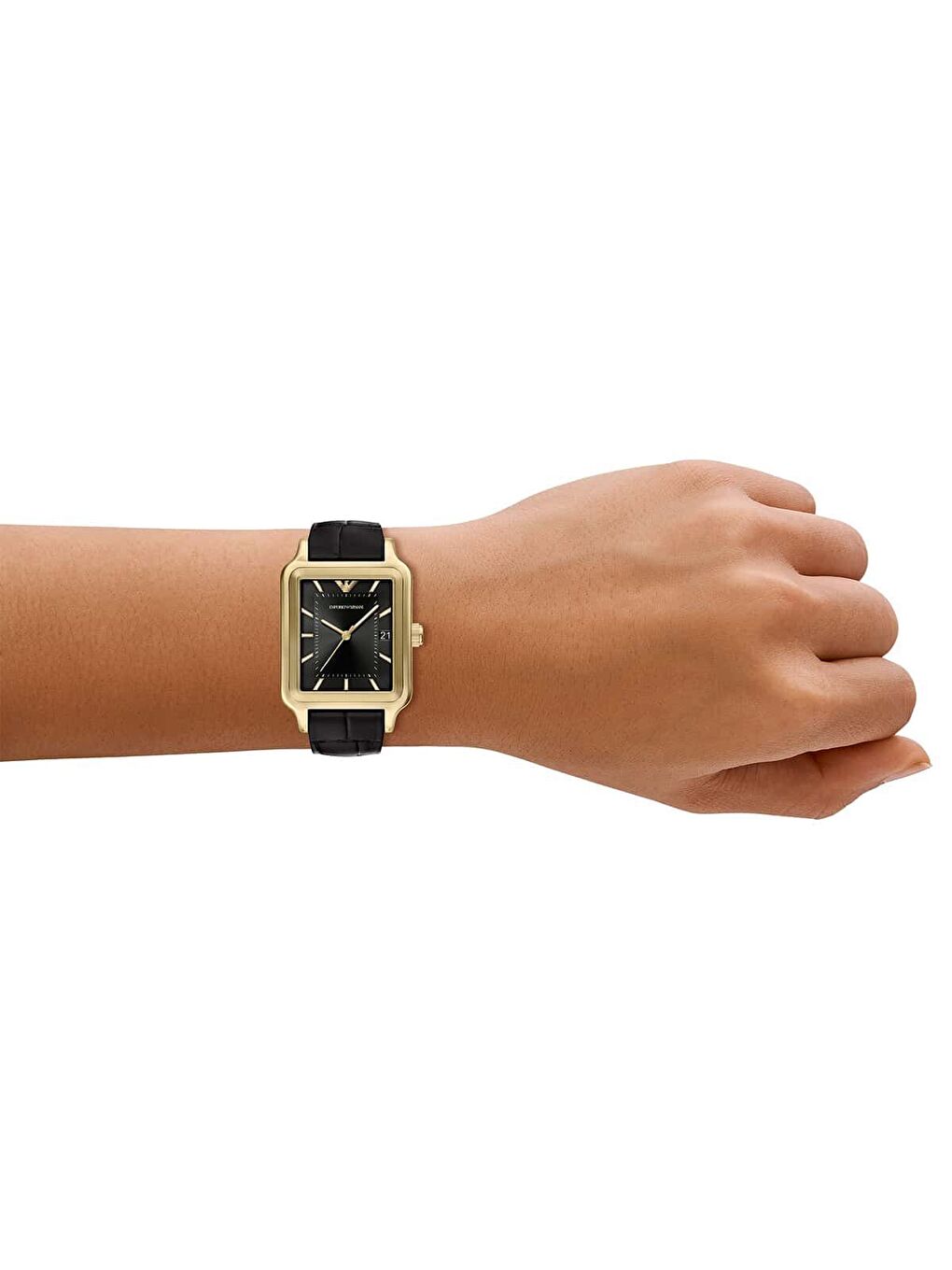 Siyah AR11757 Erkek Kol Saati-5