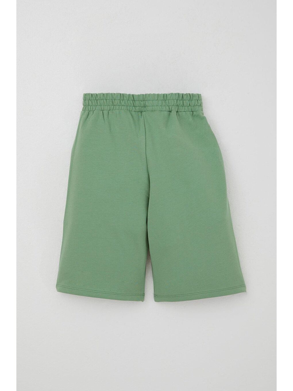 Erkek Çocuk Şortlu Takım Güçlü Dinozor Baskılı Kısa Kollar Büyük Güç Bej (4-9 Yaş)-4