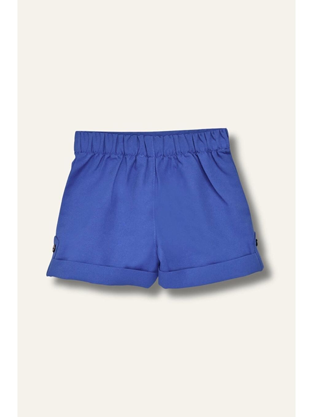 Mavi Erkek Çocuk  Cep Detaylı Gabardin Şort - Sax-1