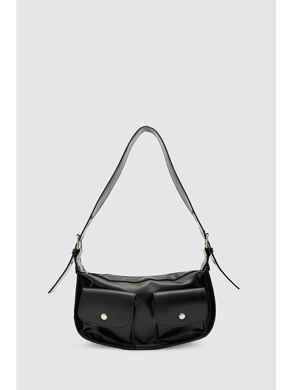 Diana Vintage Baget Çanta Siyah