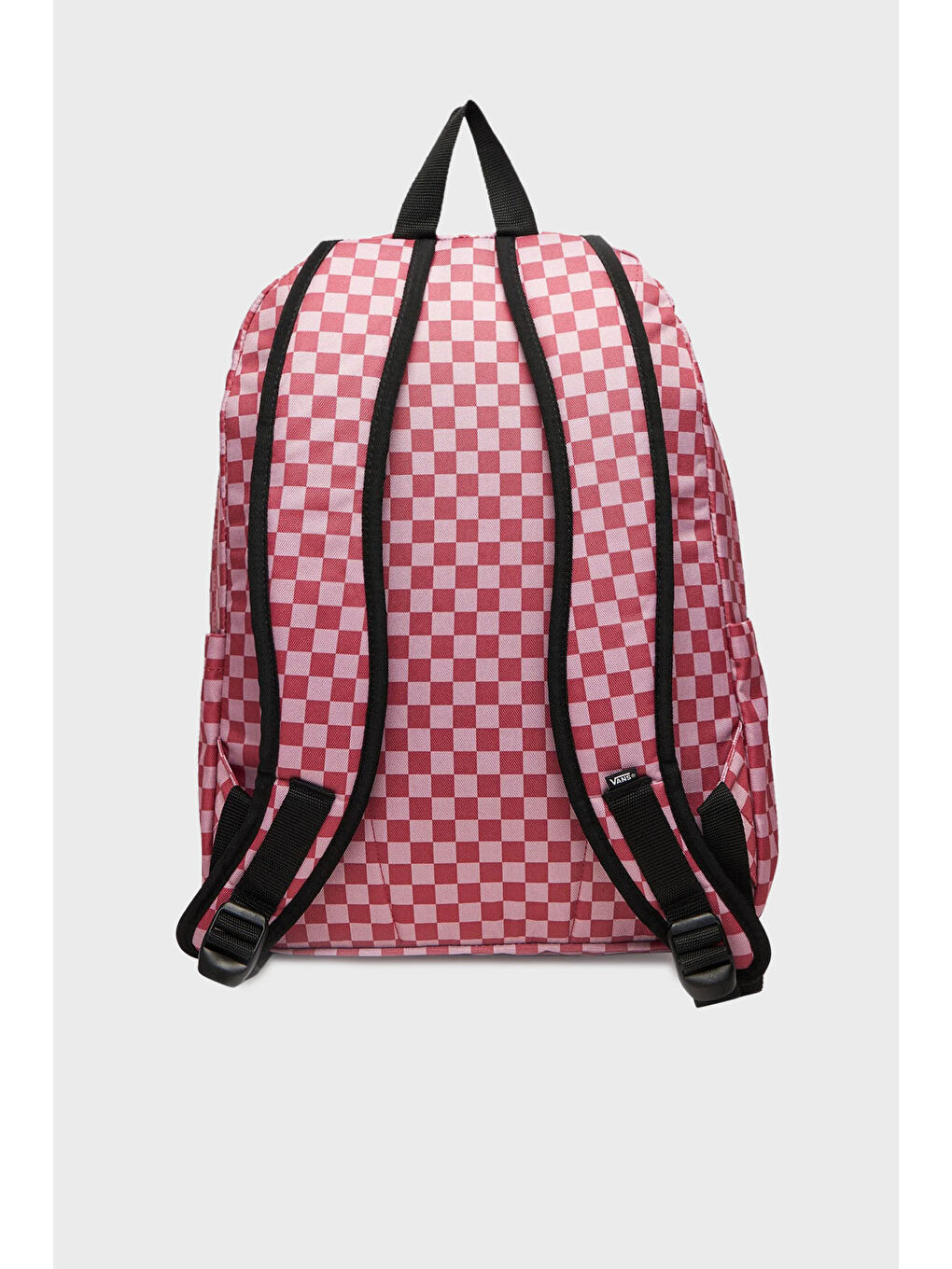 Pembe Old Skool Kareli Sırt Çantası VN000H4XZRY1-1