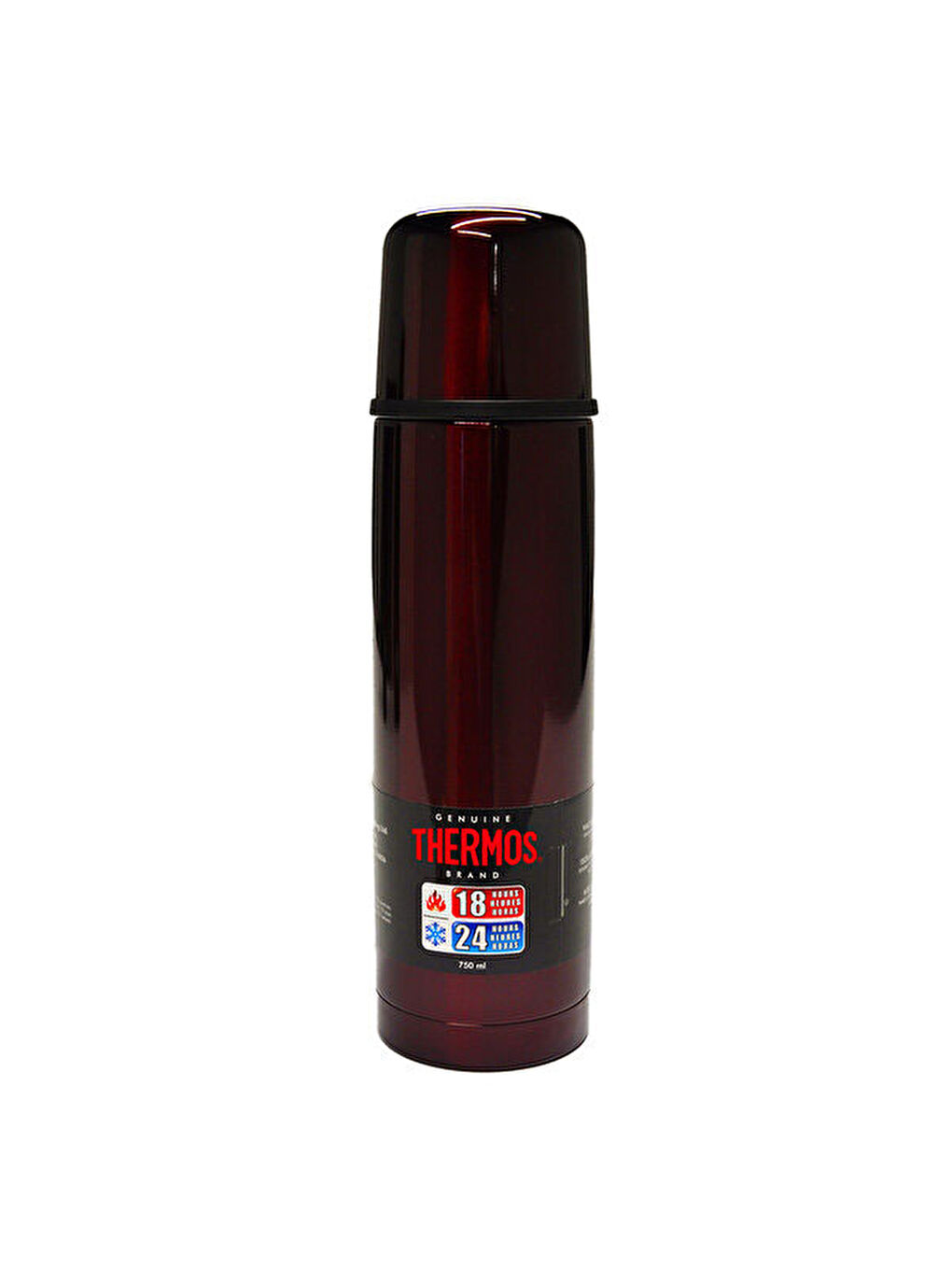 Thermos Siyah FBB-750 Light-Compact 0.75L Midnight Red 186879