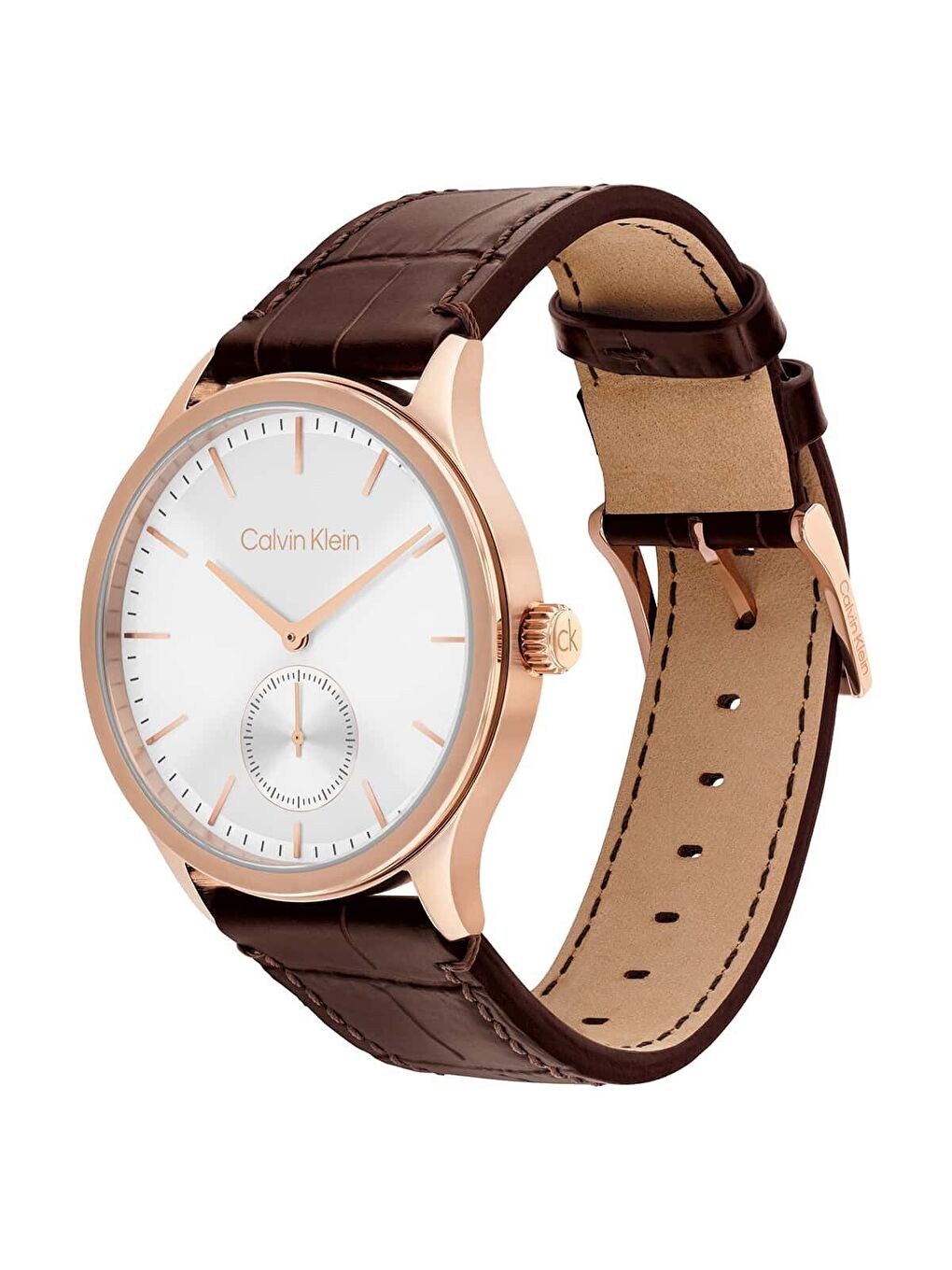 Kahverengi CK25200553 Erkek Kol Saati-1