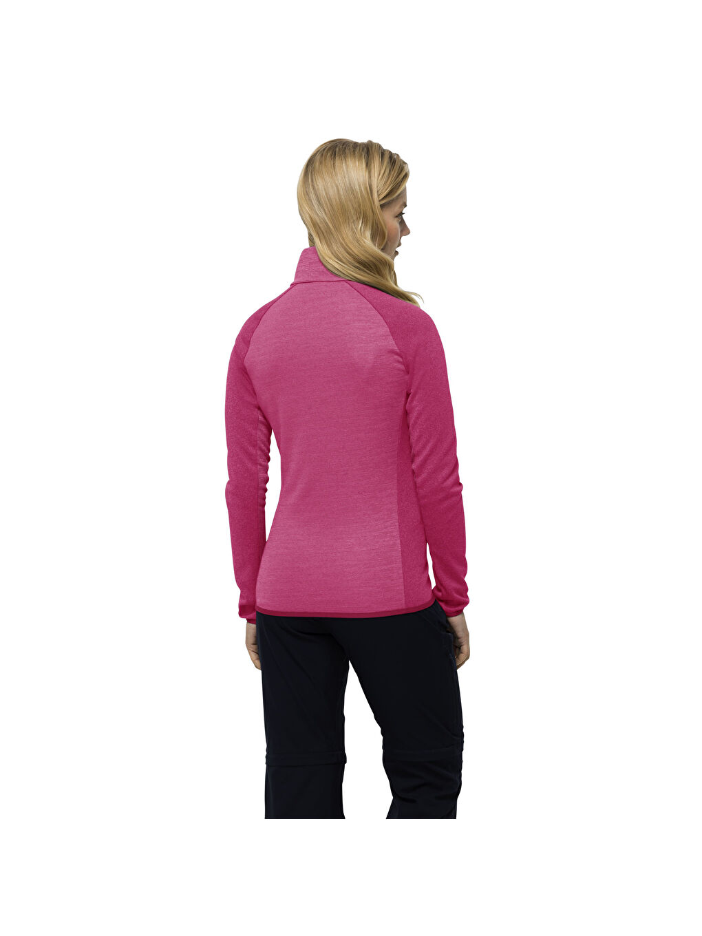 Kadın Polar Ceket Blattsteig FZ Pembe-2