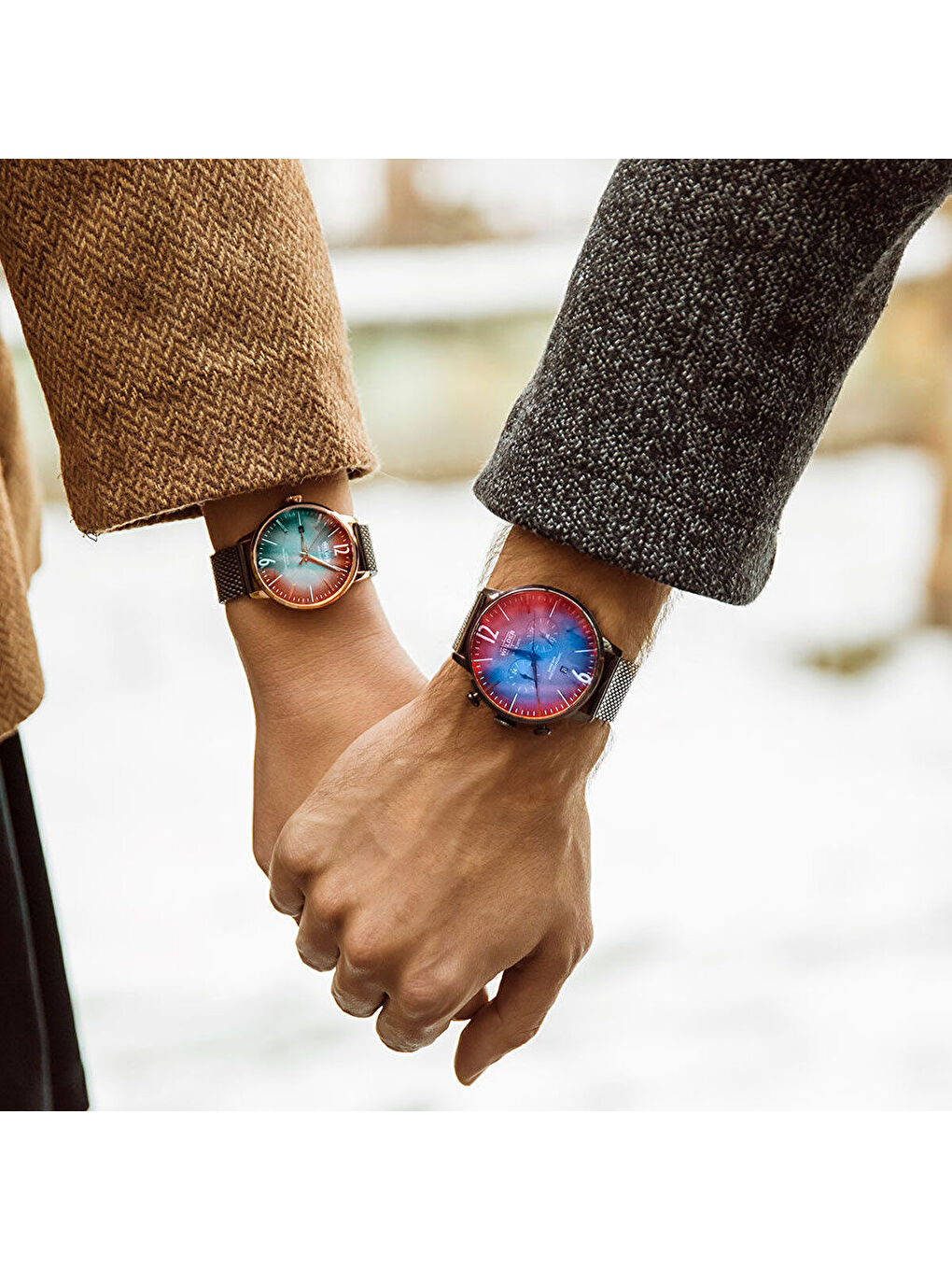 Gri WWRC1007 47 mm Erkek Kol Saati-1