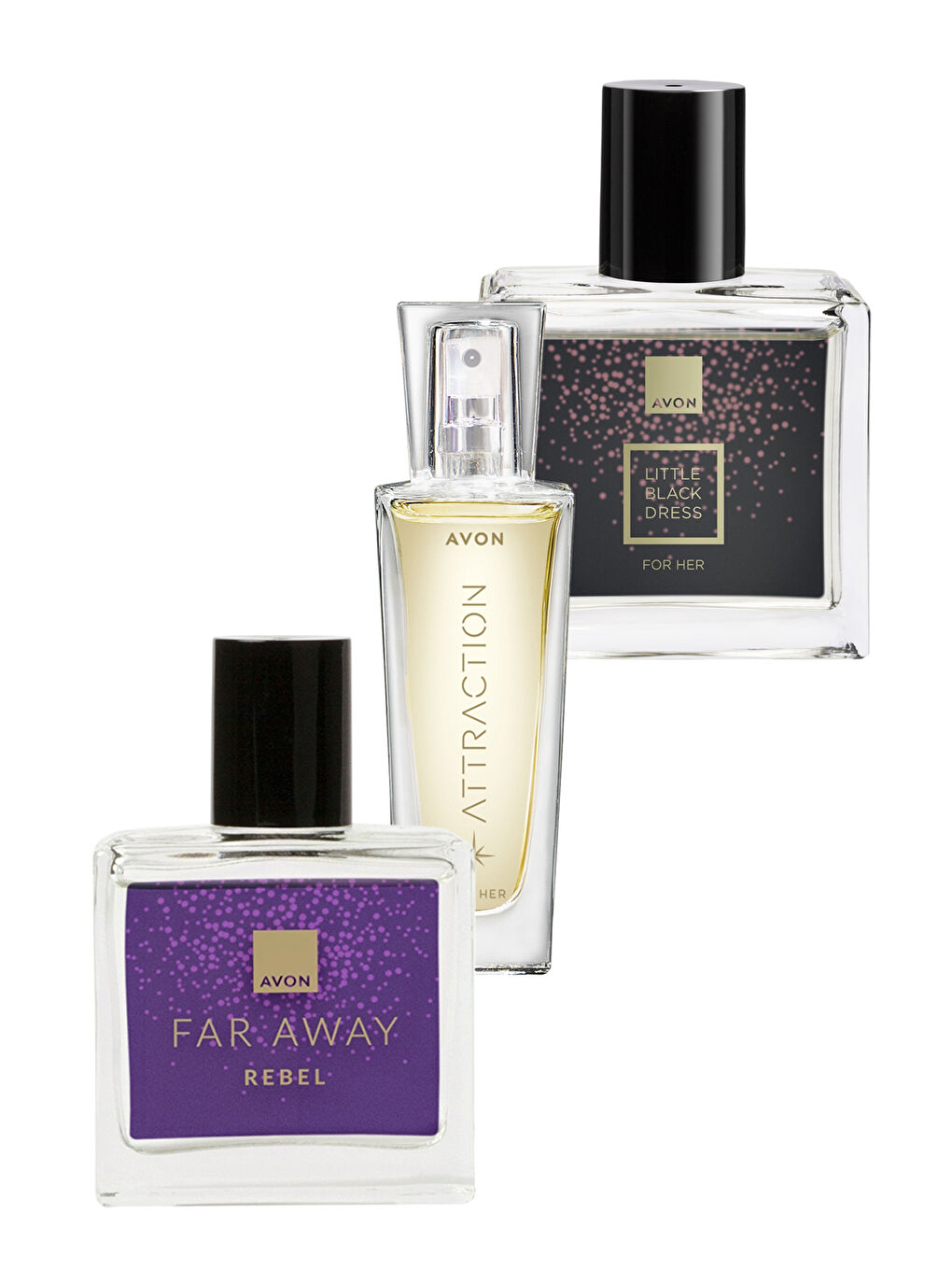Far Away Rebel Attraction ve Little Black Dress Kadın Parfüm Paketi