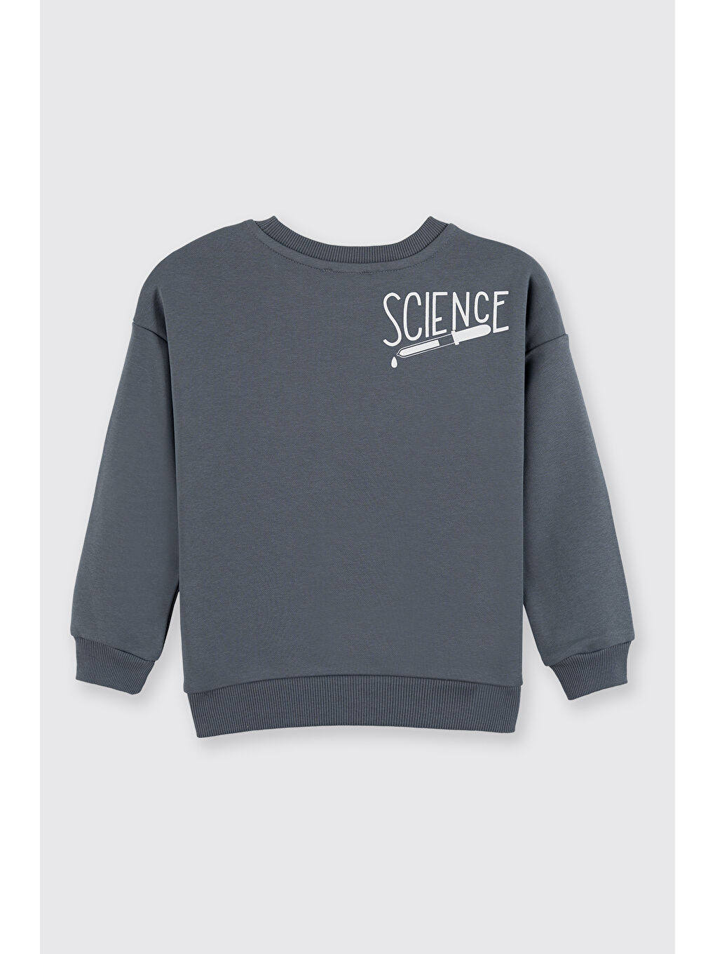 Erkek Çocuk Baskılı Petrol Sweatshirt-7