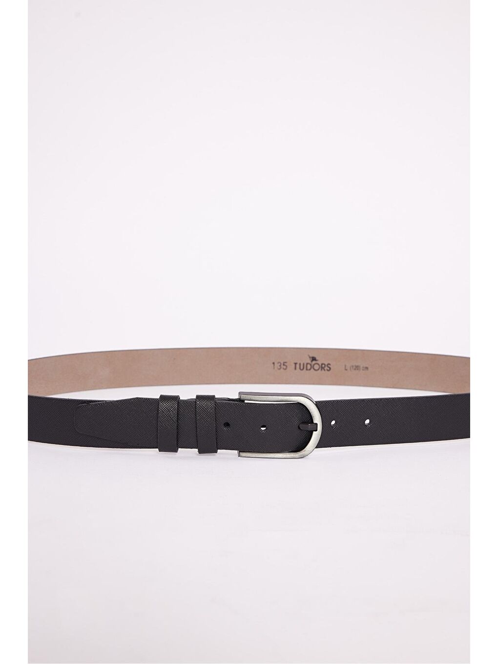 Erkek 2'Li Set 3,5 Cm Klasik 4 Cm Spor Siyah Kemer-1