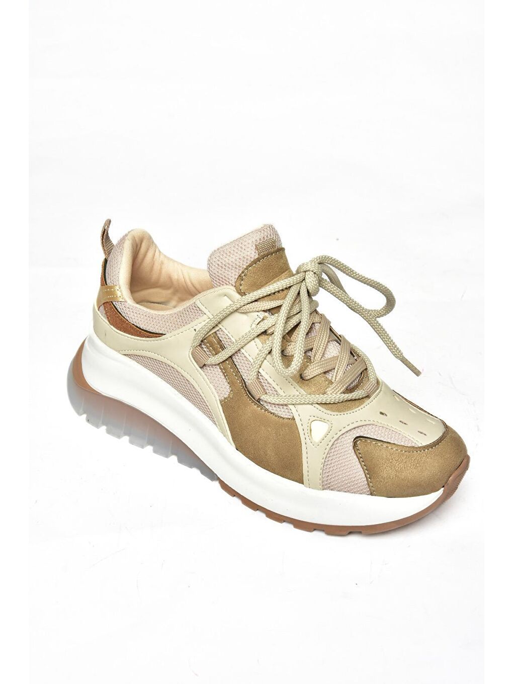 Bej S9734131 Vizon Kadın Sneakers-4