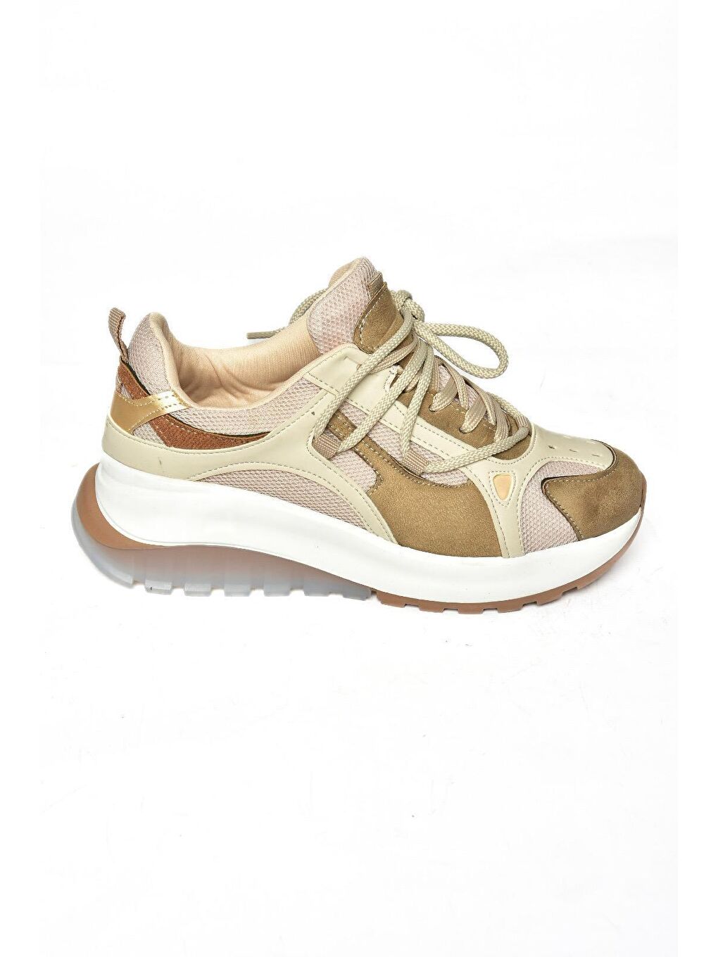 Bej S9734131 Vizon Kadın Sneakers-5