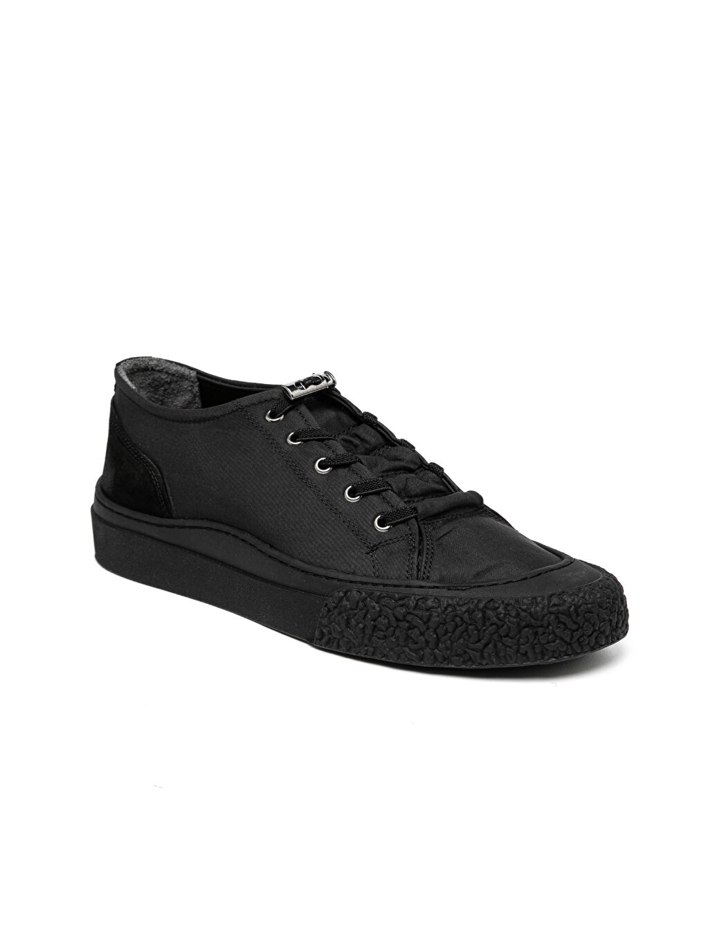 Erkek Sneaker ( Günlük) KA-C25806 Siyah Fayliza-Siyah Suet-1