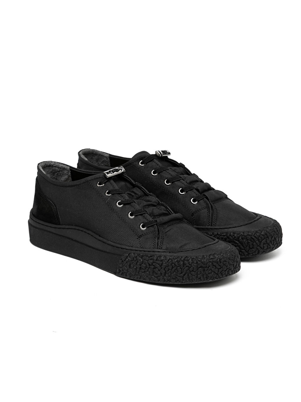 Erkek Sneaker ( Günlük) KA-C25806 Siyah Fayliza-Siyah Suet-3