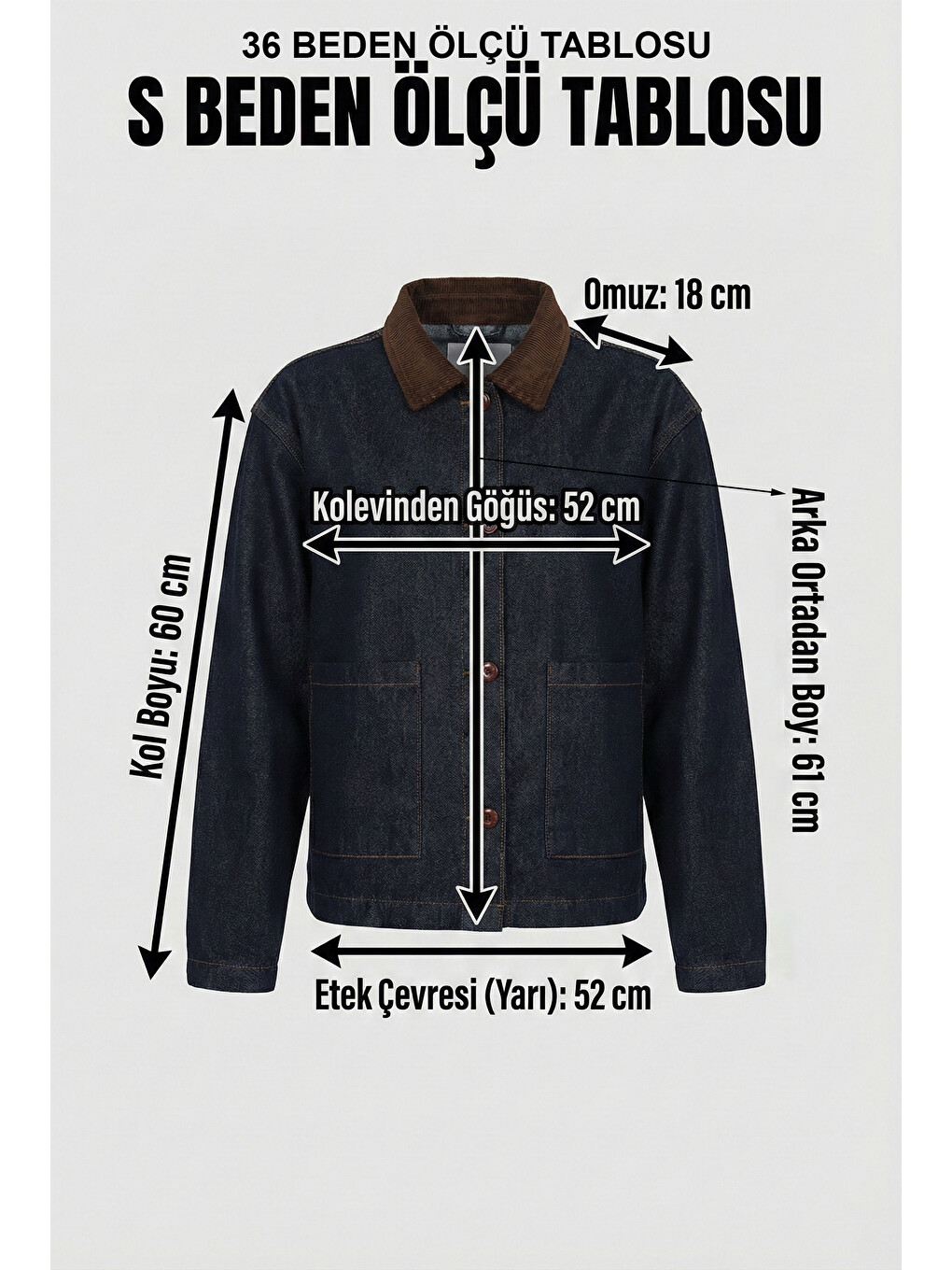 Mavi %100 Pamuk Raw Denim Jean Mont  Düğmeli Çift Cepli Kadife Yaka Kadın Jean Ceket @Messina-5