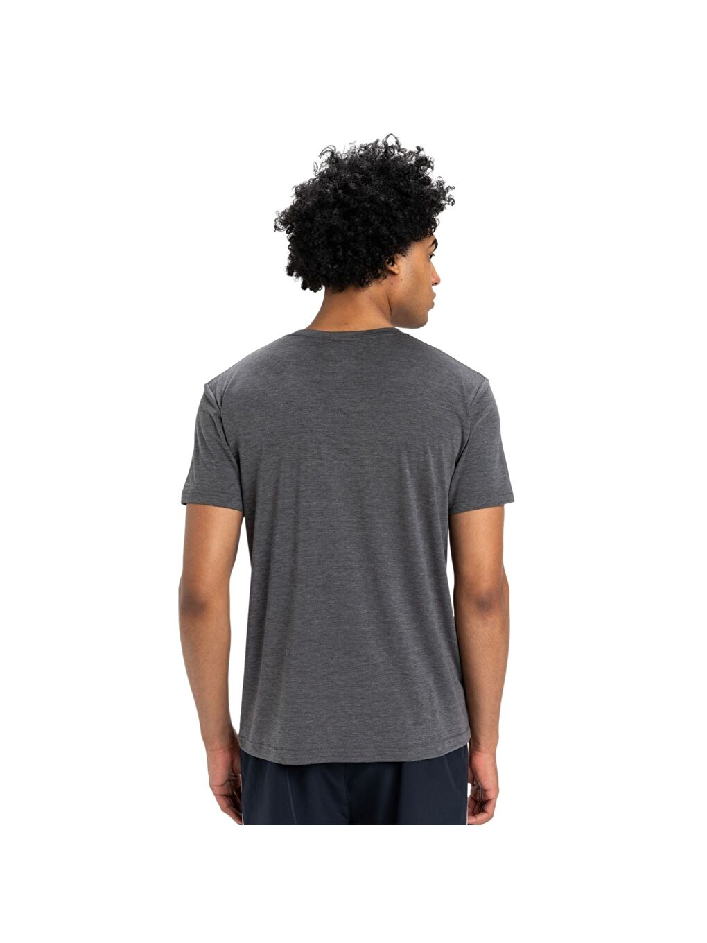 Coastal Run Erkek Gri Spor Tişört-3