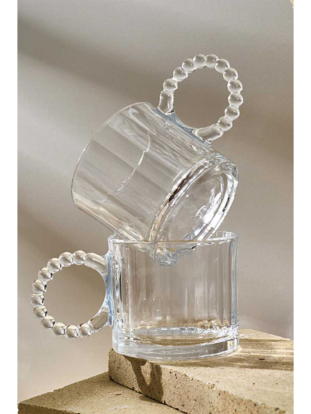 Renksiz 15920 Ringo Line 4lü Cam Kupa Takımı Bardak Seti 200 ml-1