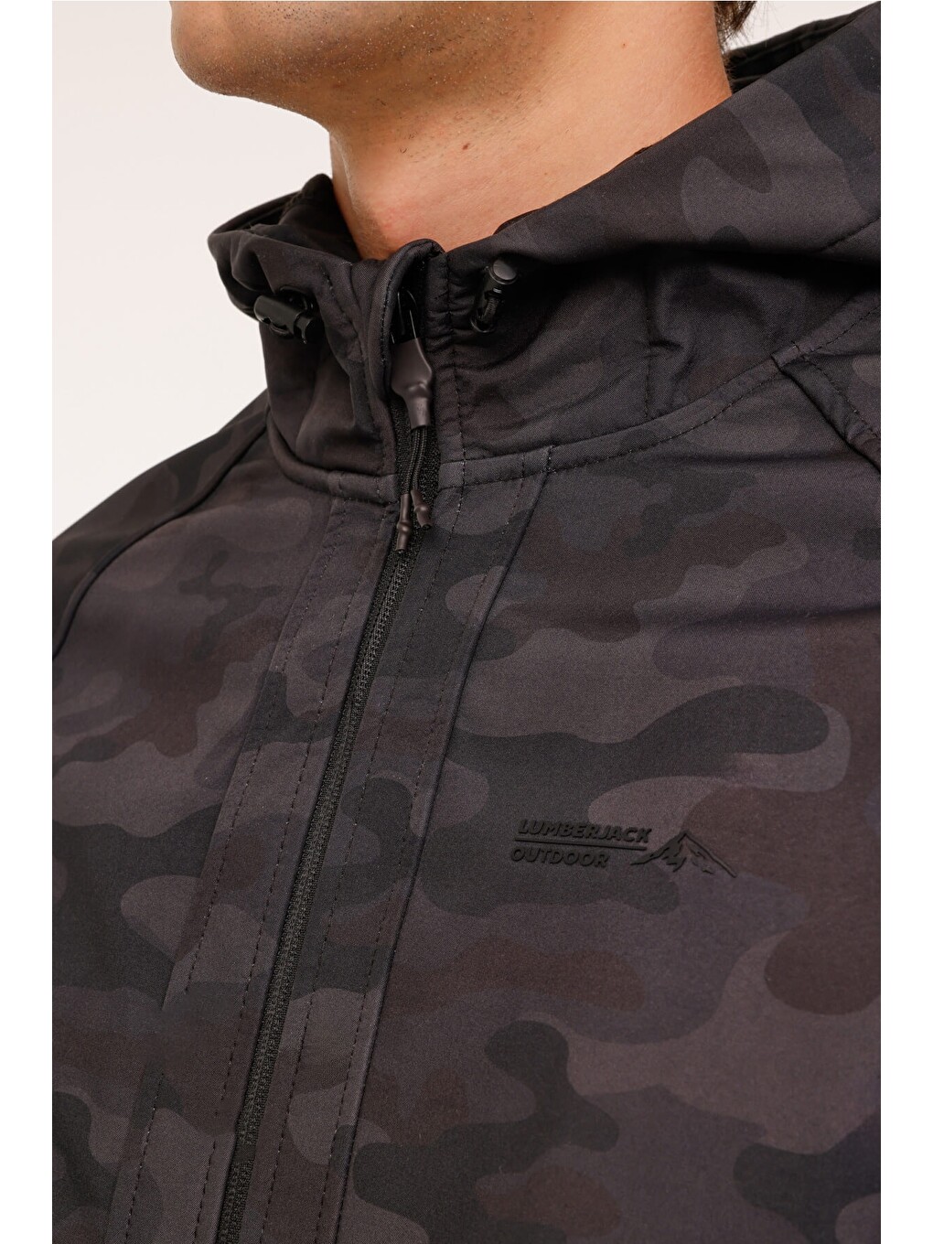 Yeşil Ml Treys 5dc100 4pr Kamuflaj Rengi Erkek Softshell-3