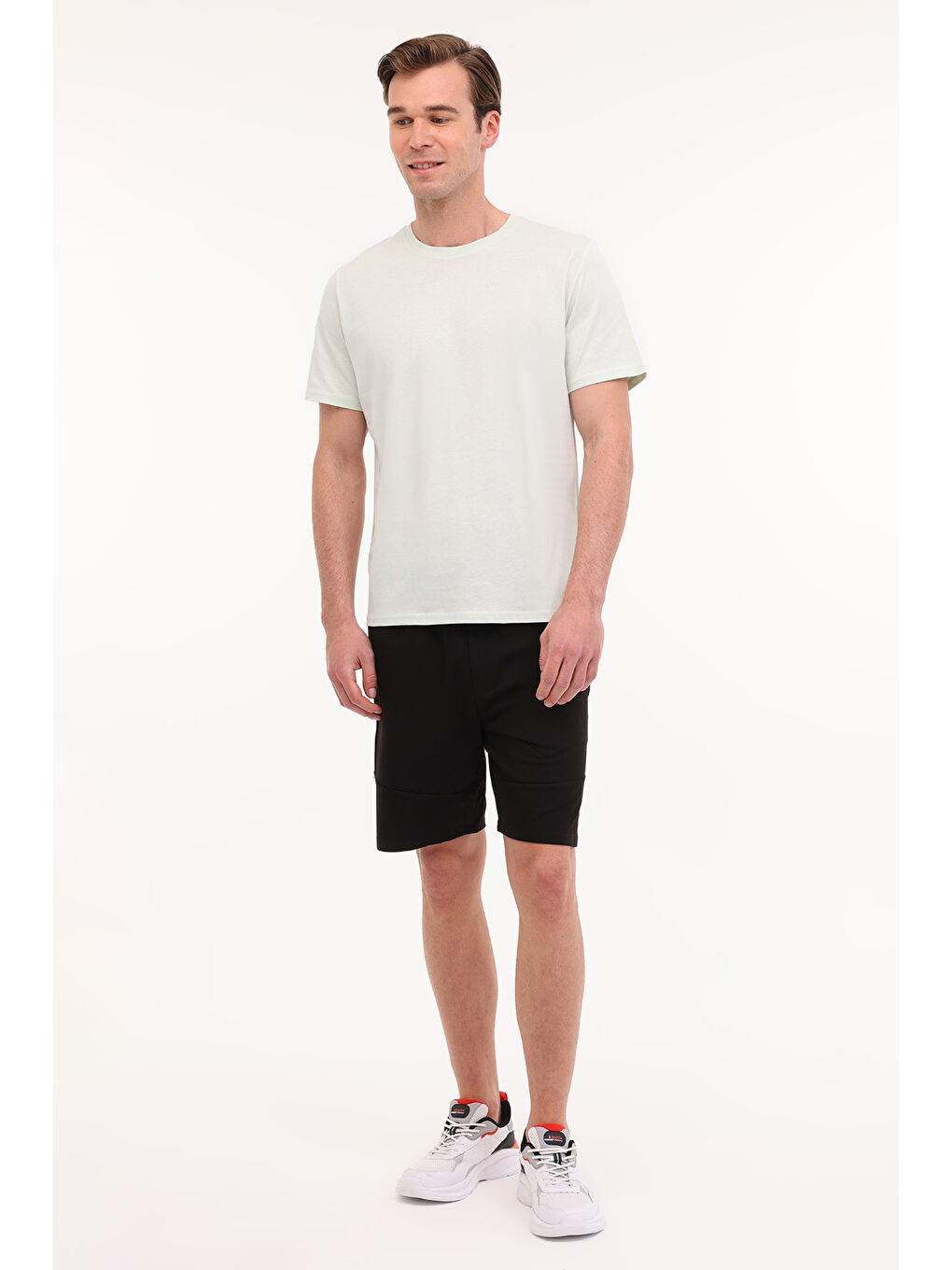 Lila MB PAM C 11SN220 5FX Yeşil Erkek Kısa Kol T-Shirt-2