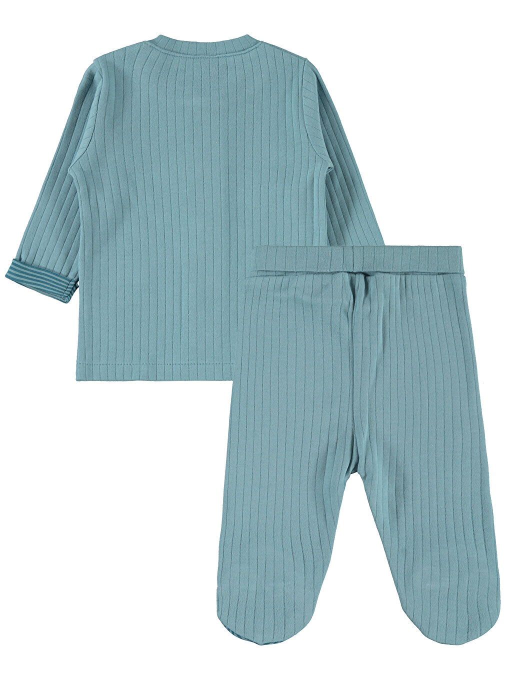 Civil Açık Mavi Baby Erkek Bebek Pijama Takımı 1-9 Ay Soft Mavi - 1