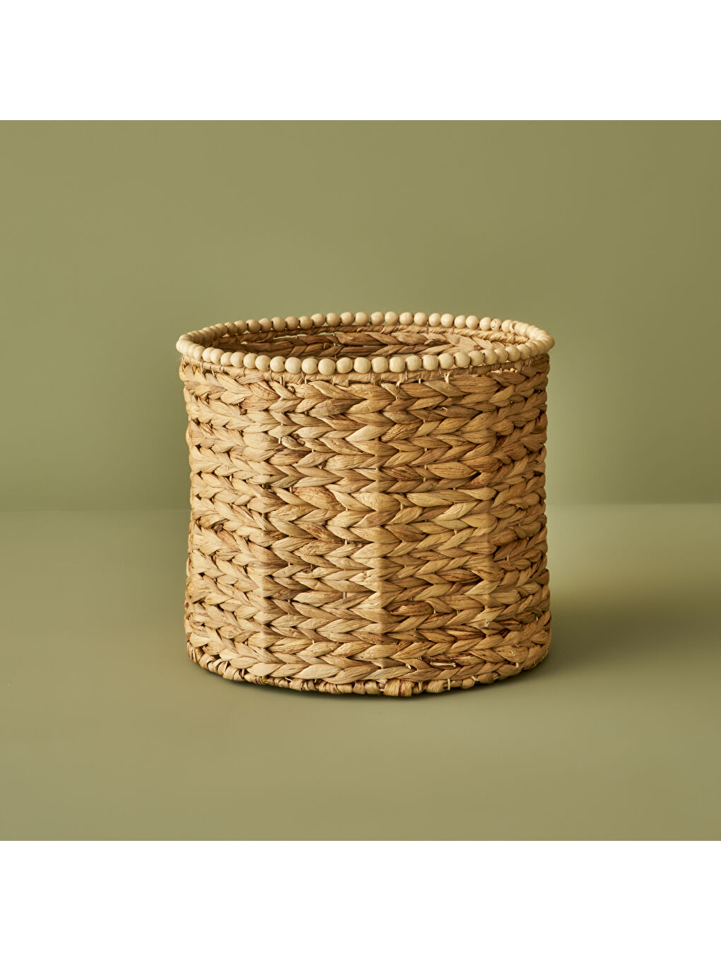 Bella Maison Bej Berry Dekoratif Sepet Naturel (35x30 cm)