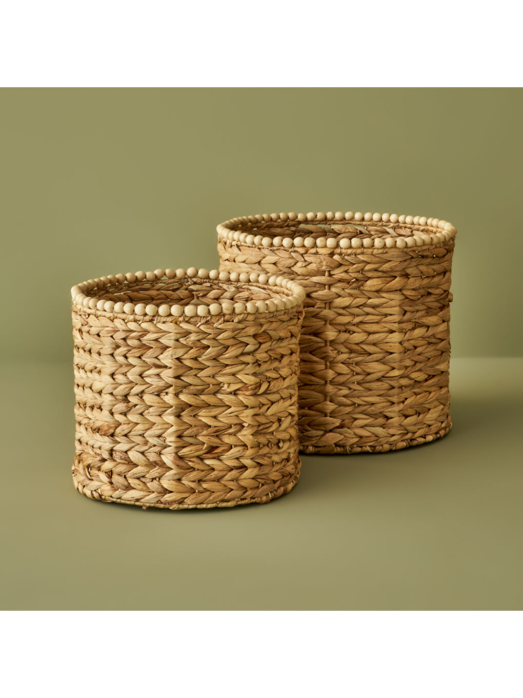 Bella Maison Bej Berry Dekoratif Sepet Naturel (30x25 cm) - 2