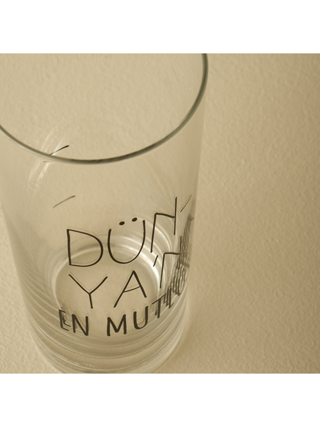 Happy 6 lı Bardağı Siyah  180 cc-1