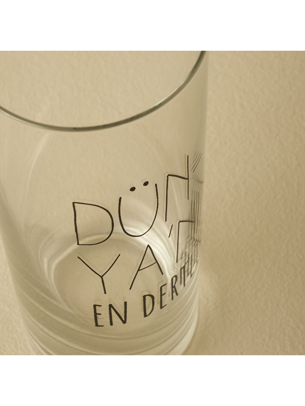 Sadness 6 lı Bardağı Siyah  180 cc-1