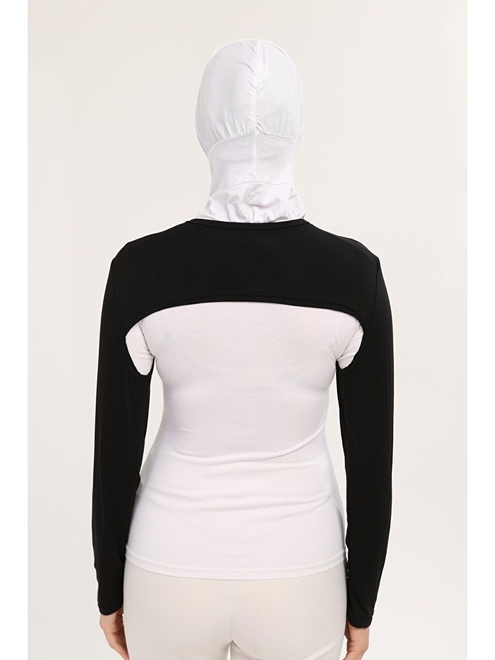 Siyah Sıfır Yakalı Boyunluklu Kolluk-4