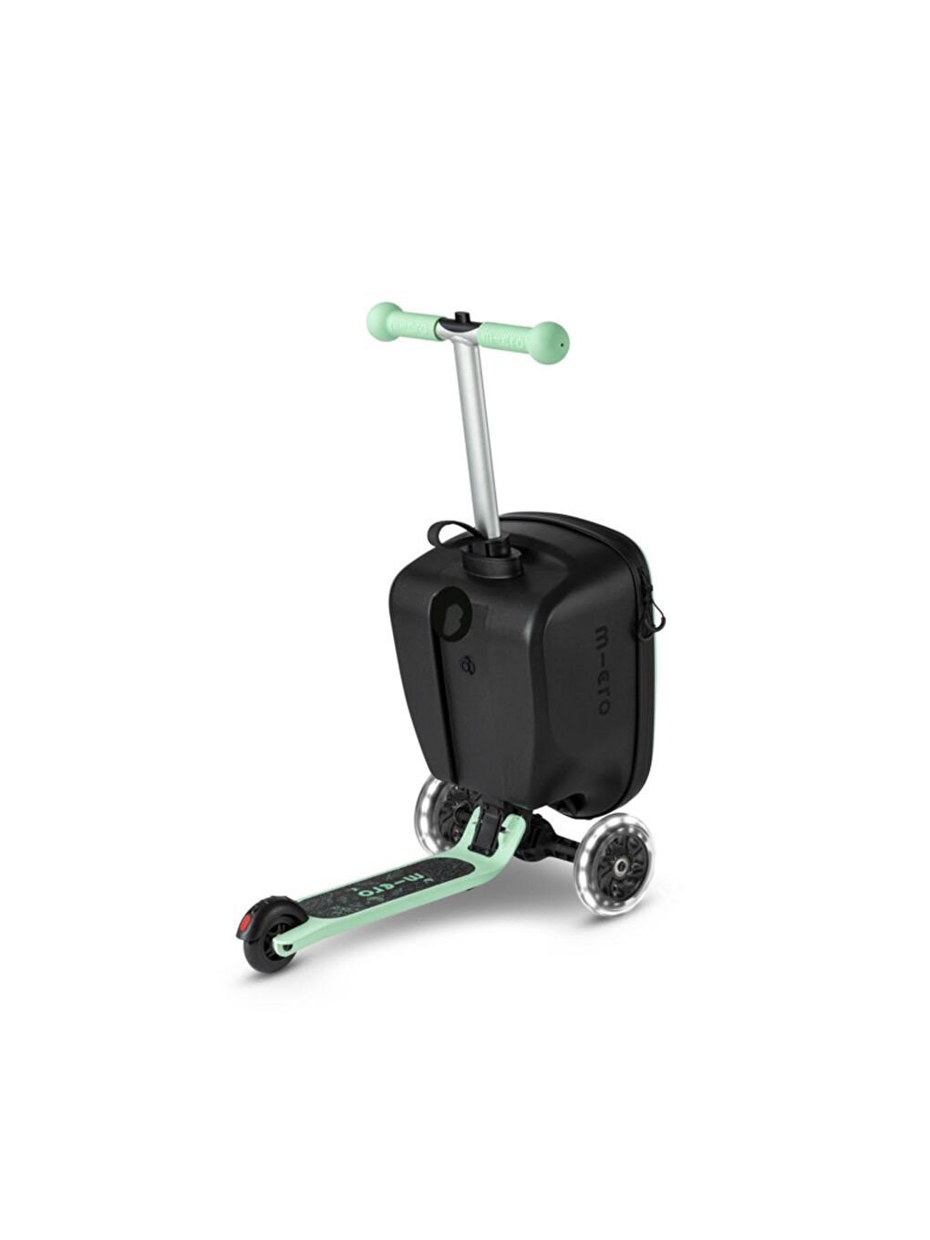 Micro Nane Yeşili Ride On Luggage Junior Scooter Bagaj Çanta Mint - 2