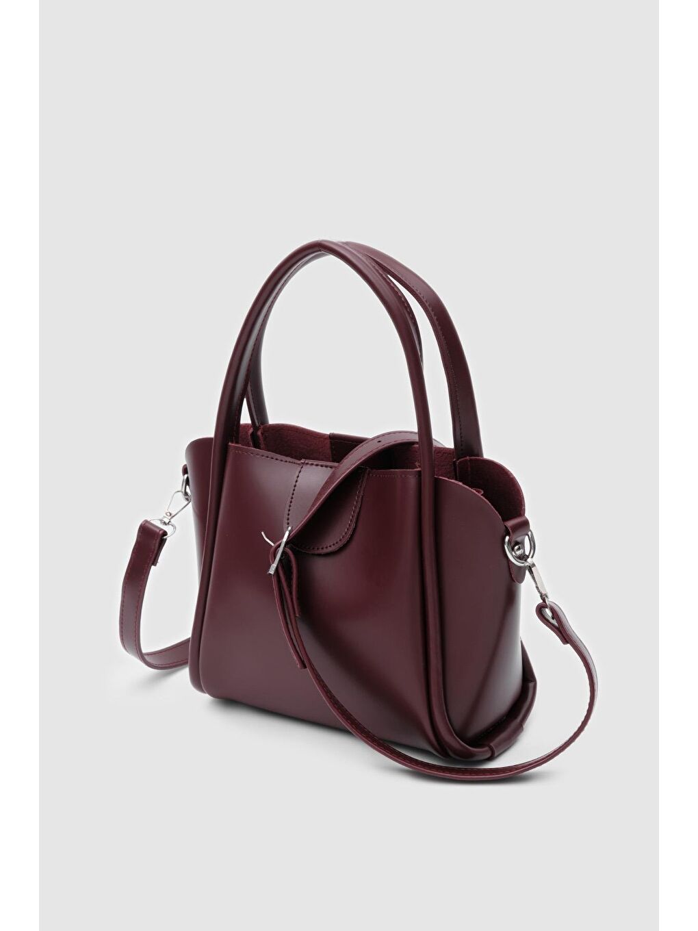 Beca El Ve Çapraz Çanta Bordo-1
