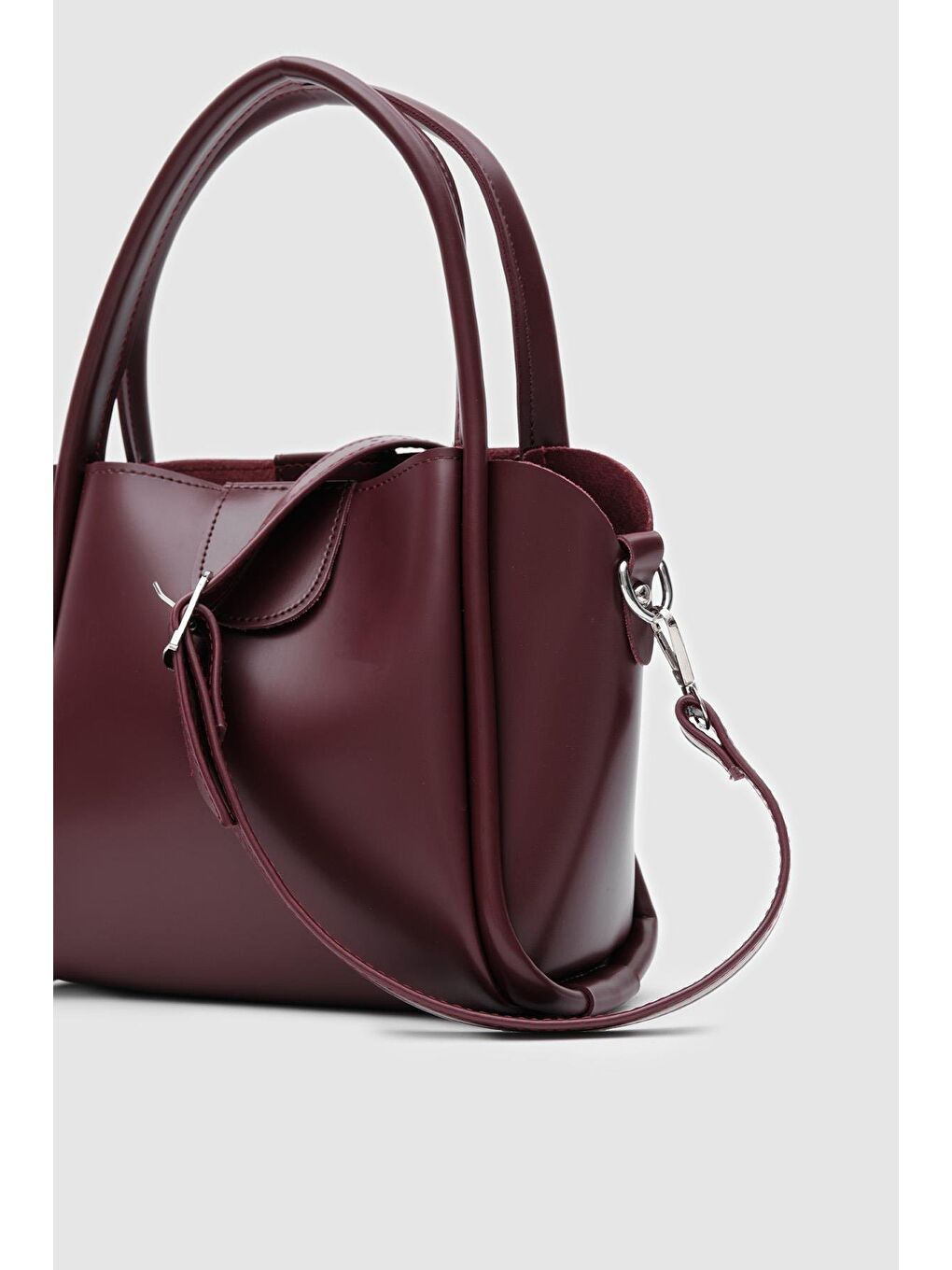 Beca El Ve Çapraz Çanta Bordo-3