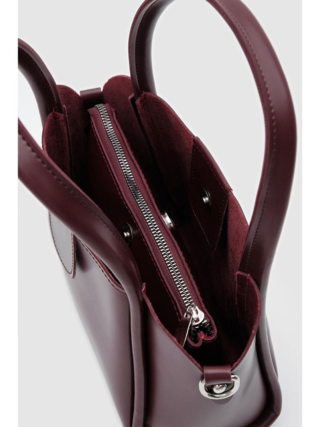 Beca El Ve Çapraz Çanta Bordo-4