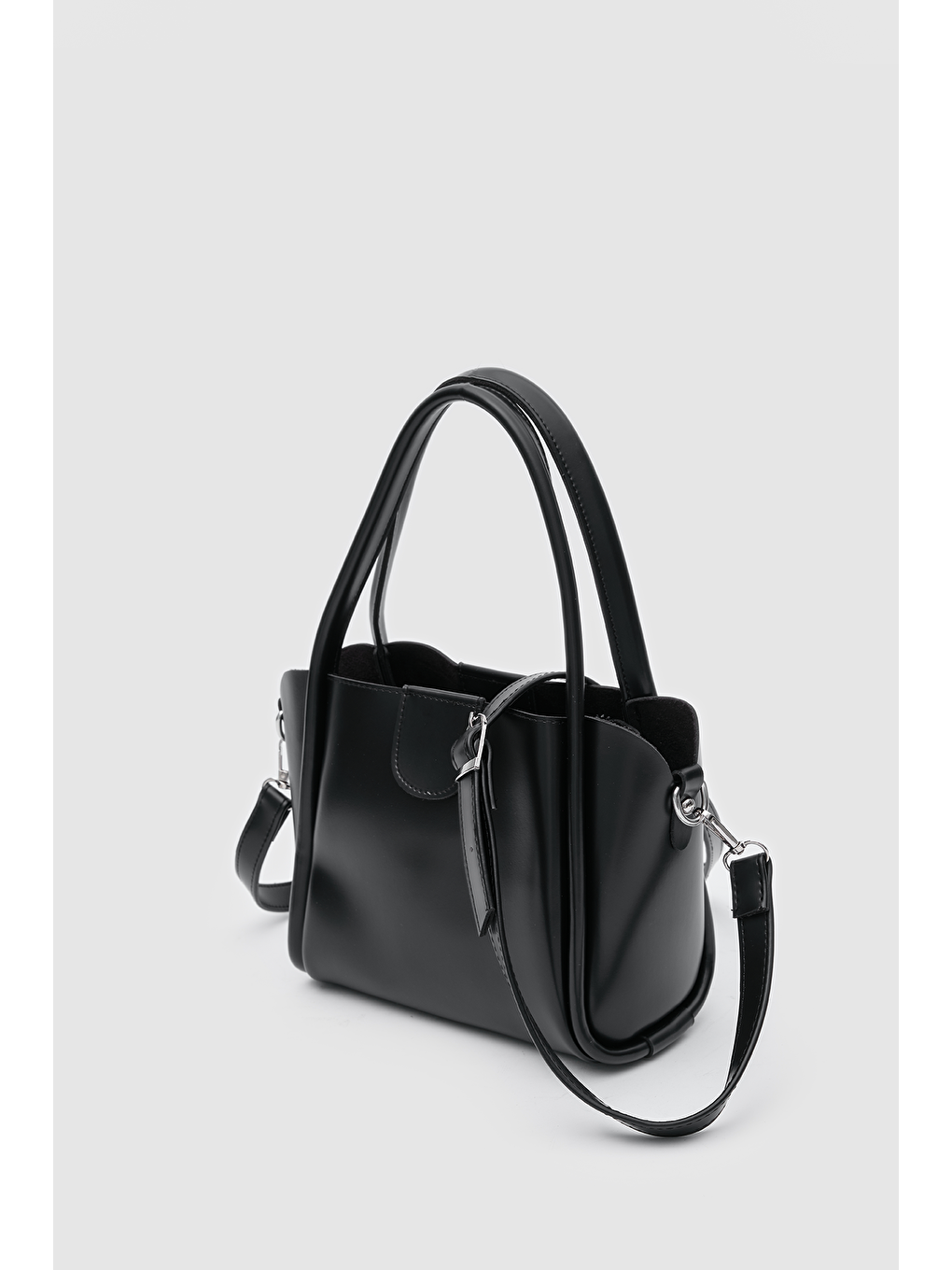 Beca El Ve Çapraz Çanta Siyah-3